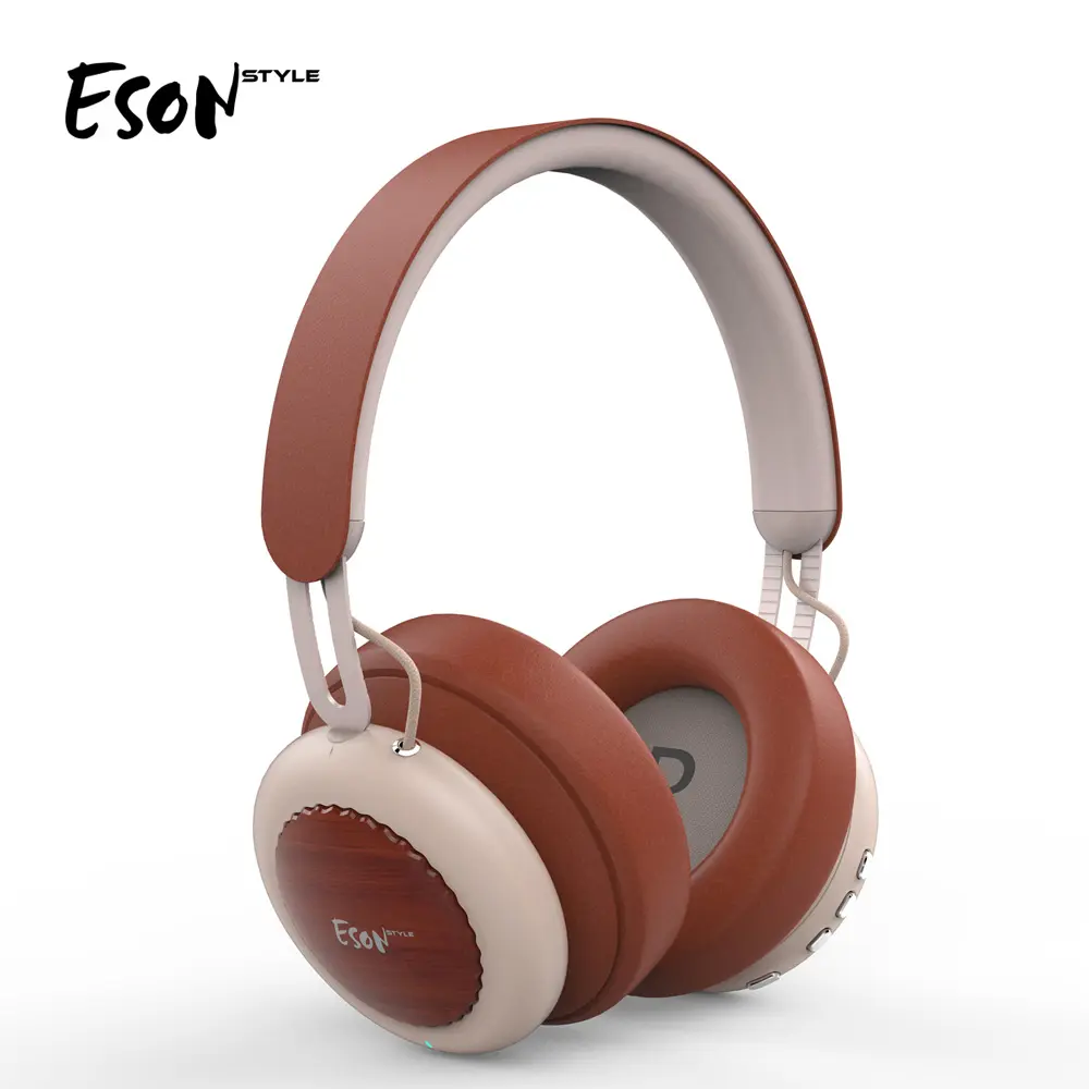 Eson Stijl Trending Actieve ruisonderdrukking over-ear headset Bluetooth Oortelefoon ANC Hoofdtelefoon