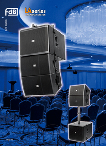 Altavoces de línea de apilamiento de eodimio, speakers X932 N