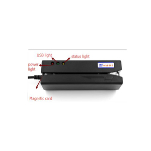 1/2/3แทร็คเครื่องอ่านบัตรเครดิต MSR ระยะยาวเครื่องอ่านโปรแกรม USB การ์ดสำหรับระบบ POS - Product Image 5
