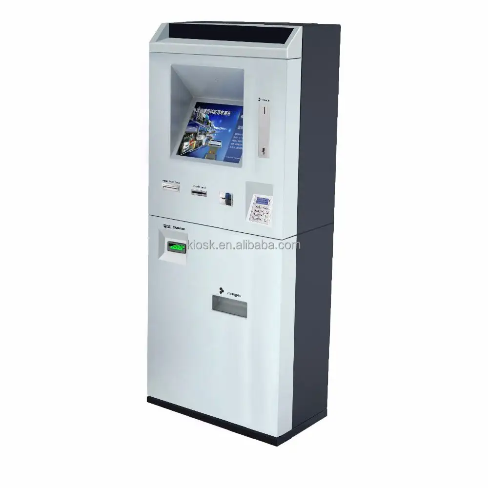 Máquina do kiosk do autopagamento da gestão do estacionamento