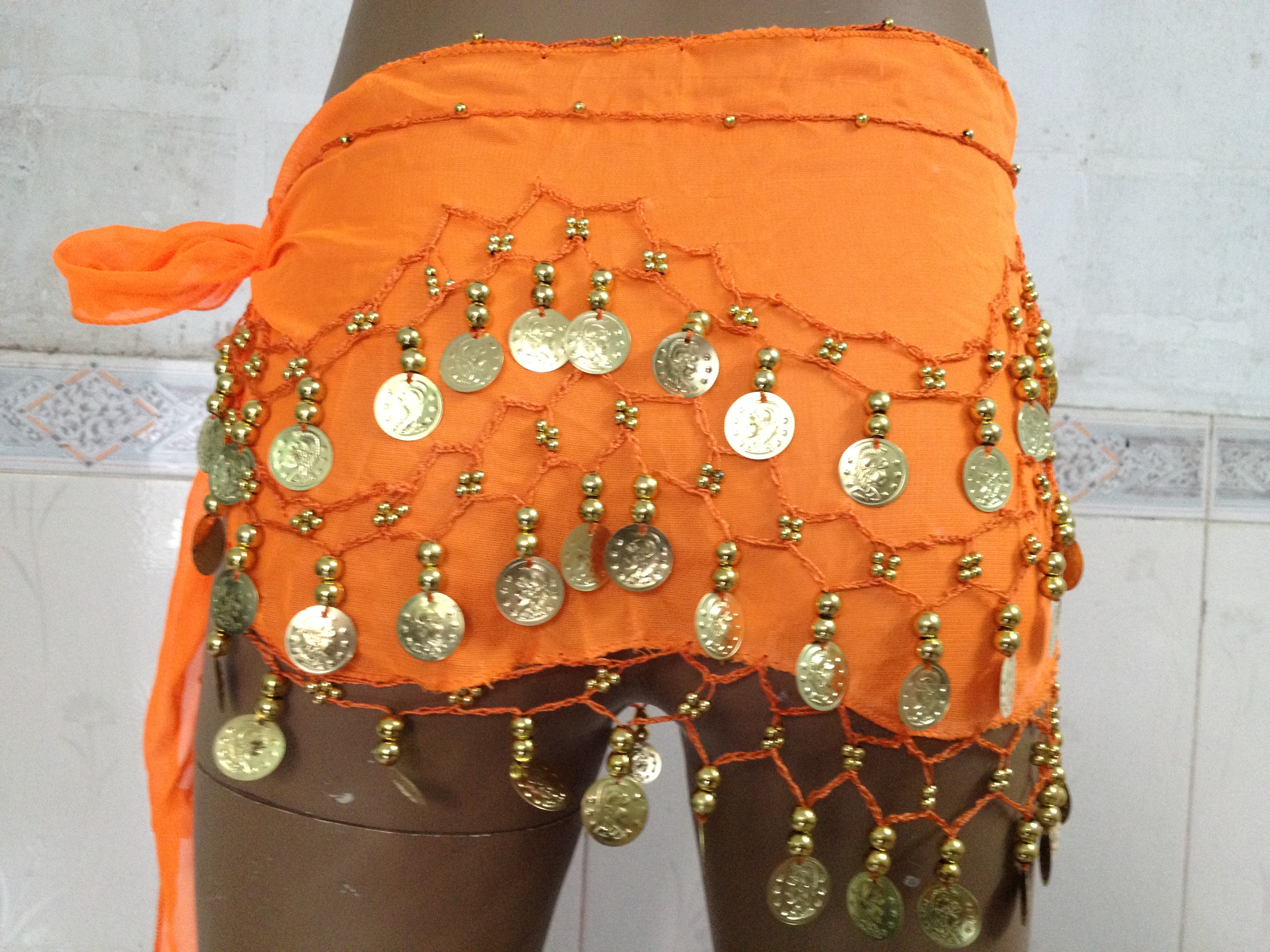 Orange et doré