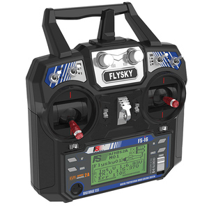 Передатчик Flysky FS-i6 FS I6 2,4G 6ch RC с ресивером FS-iA6 или IA6B для радиоуправляемого вертолета самолета квадрокоптера - Product Image 2