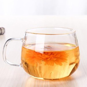 新设计的廉价泰国茶杯和茶壶小玻璃茶杯