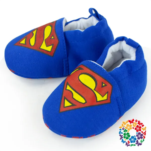 Sepatu Ungu Bayi, Sepatu Bayi Baru Lahir Usia 0-1 Tahun Katun Desain Pria Super
