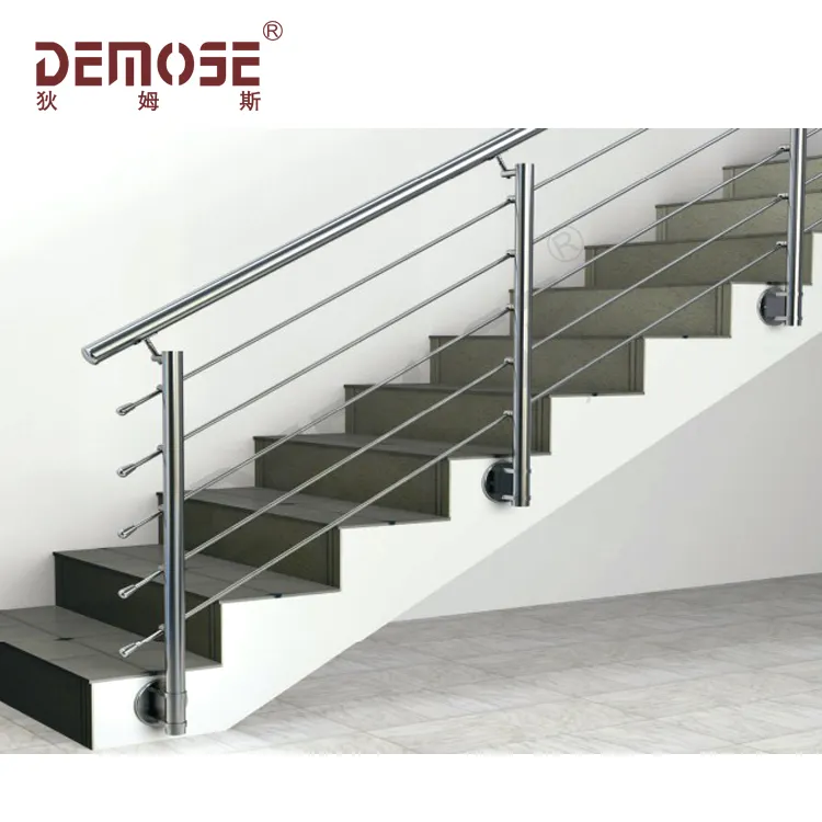 स्टेनलेस स्टील handrails/जस्ती पाइप रेलिंग