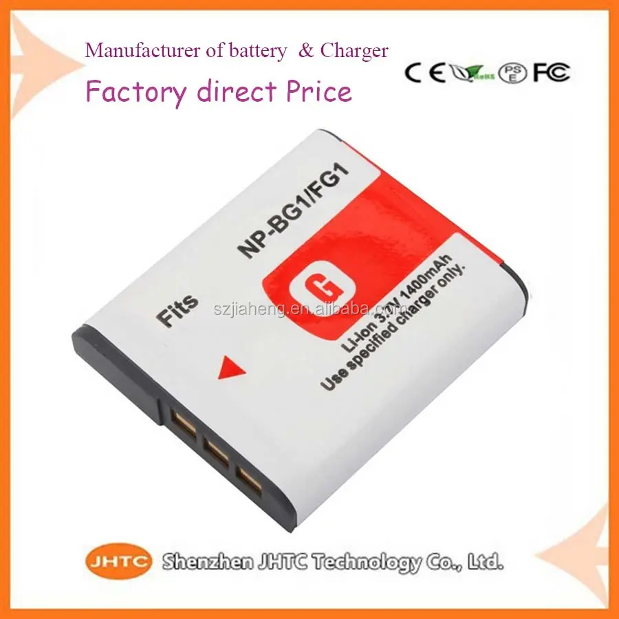 Rechargeable Li-ion NP-BG1 NP BG1 Battery for SONY HX10 W30 DSC-W210 W100 W110 W120 H10 0036, batteries wholesale