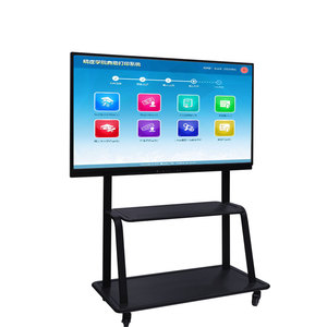 UHD 100-Zoll-LED-LCD-Display-Kiosk Touchscreen elektronisches interaktives Whiteboard mit eingebettetem Android Win10/11 PC OEM/ODM - Product Image 1