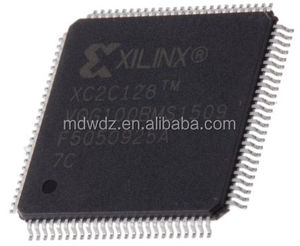 XC2C128-7VQG100C, komplexes programmier bares Logik gerät CPLD Cool Runner II 128 Zellen, 80 E/A, 8 Labors, ISP, 100-Pin