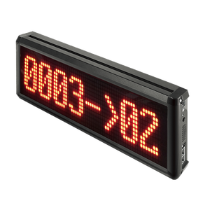 BYHUBYENG 3 <strong>Display</strong> and 1 Transmitter Wireless <strong>Queue</strong> <strong>System</strong> 99 Channel 9999 Number FM Technology Electronic <strong>Queue</strong> <strong>Management</strong>