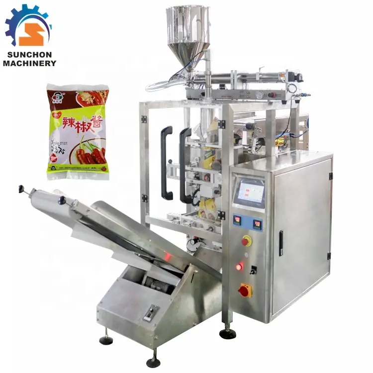 Automatic Molasses / gel Ice Pop/ Jam Packing filling and sealing Machine