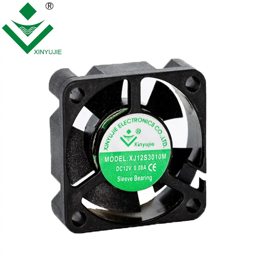 Kogellager 5V 30X30 Pwm Fan 6V Dc Micro 30*30*10Mm 12V 8000Rpm Koelventilator Plastic