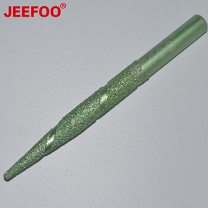 P55-12 * 4*100mm Taş Gravür CNC Elmas Araçları TOPU Burun End Mill Kesici Seti, 3D Freze Uçları CNC Gravür Aracı Değirmen Kesici - Product Image 5