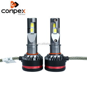 Conpex H7发光二极管前照灯套件90W 12v H4高/低灯泡汽车发光二极管转换套件更换卤素灯HID灯泡灯 - Product Image 1