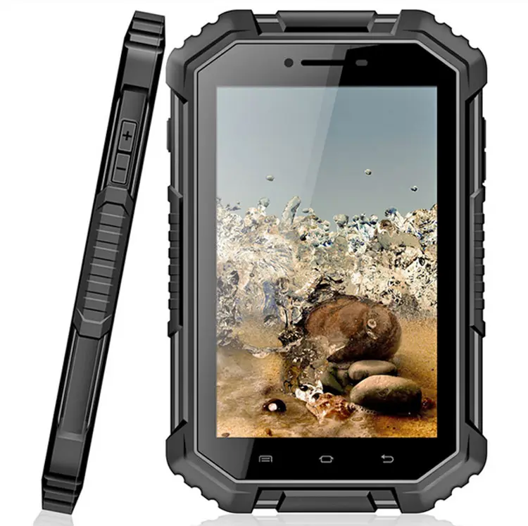 HV2B 7 inç Android 6.0 MTK6735 dört çekirdekli NFC GPS Sensörü 4G Dört bantlı sağlam tablet, sağlam tablet NFC Sensörü quad-band