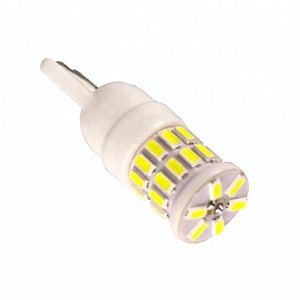 360角度照明セラミックT10W5W LED 30 smd3014車のLEDランプ12V電球ウェッジクリアランスライト読書インテリアランプ