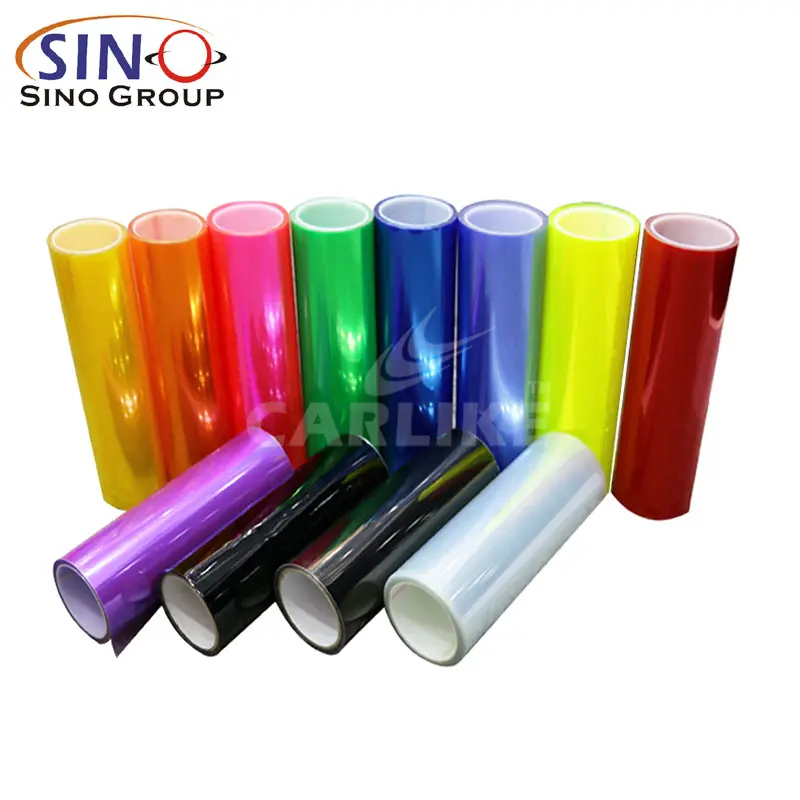 Rook Blauw Tint Auto Achterlicht Folie Zelfklevend Kleur Voertuig Mistlampen Sticker Auto Koplamp Getinte Wrap Vinyl Film