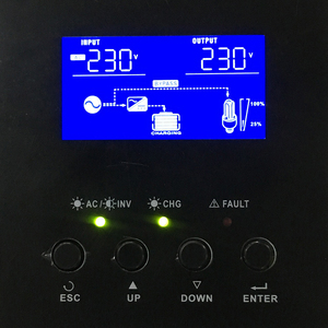 3KVA/2400W Hybrid Inverter Pure Sine Wave <strong>with</strong> AC Charger+Solar Charger <strong>Controller</strong> <strong>PWM</strong> DC 24V to AC 120V