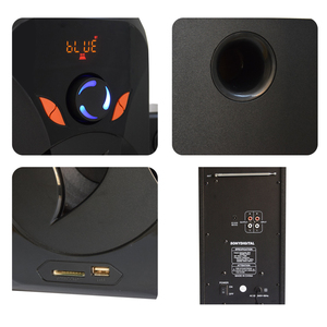 50W Subwoofer USB Rádio FM BT <span class=keywords><strong>Computer</strong></span> <span class=keywords><strong>Speaker</strong></span> 2.1 Home Theatre
