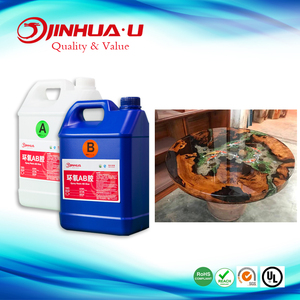Kristal temiz epoksi reçine döküm için ahşap masa - Product Image 2