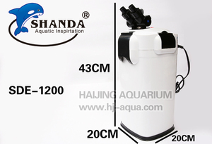 Bộ Lọc Bên Ngoài Bể Cá SHANDA/Canister SDE-1200 Bộ Lọc UV 1200L/H Bộ Lọc Sinh Học - Product Image 3