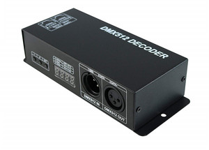 DMX 512 Digital Display Decoder, Dimmen Treiber DMX512 Controller für LED RGBW Band Streifen Licht RJ45 Anschluss DC12-24V 20A - Product Image 2