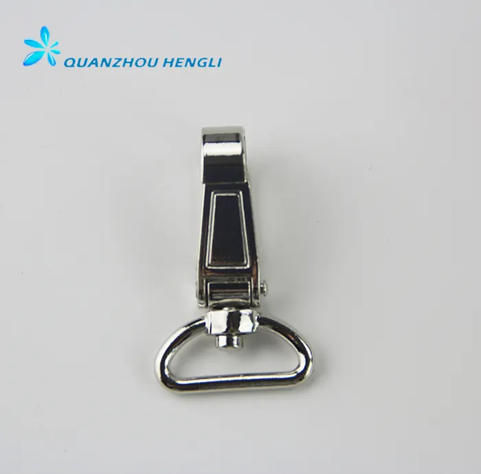 High quality metal hook buckle fastener for leather bag