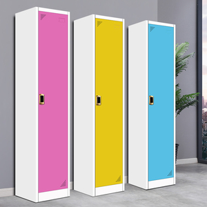 现代办公家具K/D结构单1门钢储物柜金属文件柜储物解决方案 - Product Image 4
