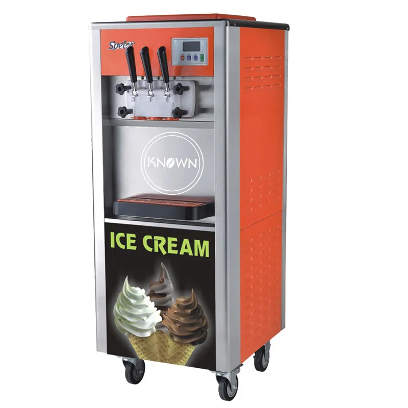 Máquina de fazer sorvete comercial frozen oem sorvete/macia servir sorvete