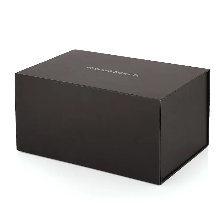 Angepasst luxus high-end-kleidung mantel falten make-up geschenk boxen faltbare geschenk verpackung lagerung box