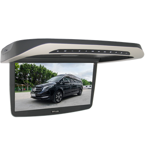 15.6 polegadas montadas no teto de DVD do carro Motorizado <span class=keywords><strong>monitor</strong></span> de <span class=keywords><strong>monitor</strong></span> de teto do carro flip down DVD player sobrecarga