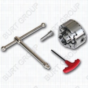 CK-3.75ZN 3.75 "4 hàm Lathe <span class=keywords><strong>Chuck</strong></span> với mang để chấp nhận Nova loại hàm, với NCK-3.75Z-DJDD dovetail hàm PRE-MOUNTED - Product Image 2