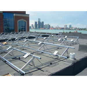 Alta qualidade telhado plano painel solar <span class=keywords><strong>triangular</strong></span> suporte Frame para telhado montagem sistema