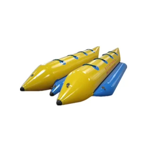 Los adultos y los niños al aire libre inflables juegos de agua inflable Barco de plátano agua juguetes de equipo balsa inflable para la venta