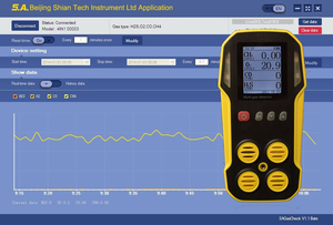 4 Gas detektor Handheld Multi Gas detektor UEG O2 CO H2S mit bleifreiem Sauerstoffs ensor Multi Gas Monitor - Product Image 6