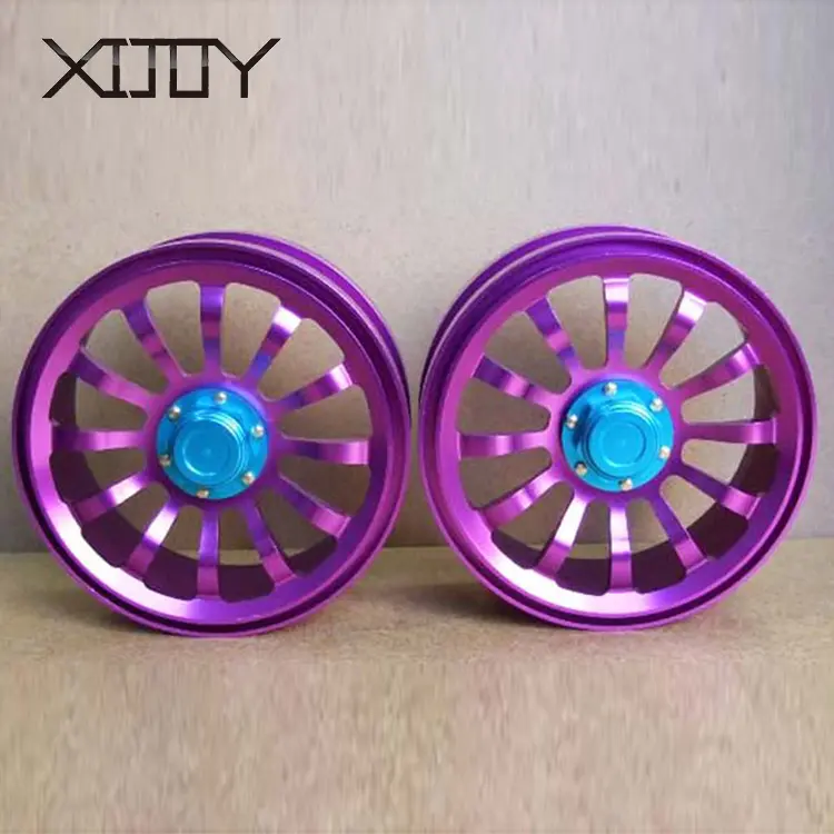 Custom 1/8 RC car rim  RC vehicle rim  tire made by CNC