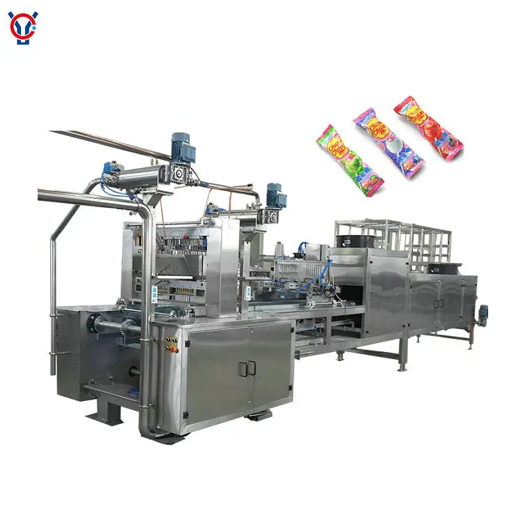 Lollipop-máquina de producción de dulces duros, máquina formadora de línea