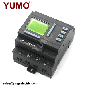 Módulo PLC APB-12MTD entrada digital de 8 puntos, sin LCD, puertos de salida de alta velocidad, nuevo y original