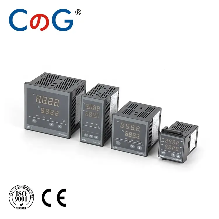 Controlador de temperatura analógico/digital cg xmt, controlador de temperatura tipo inteligente 48*48mm para incubadora