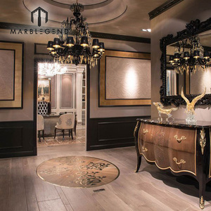 China Manufacturer New Fashion Interior Decorative Wood <strong>Inlay</strong> Laminate Parquet Flooring - Product Image 4