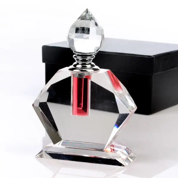 Parfum Coupe Bouteille En Verre Cristal Cadeau Voyage Rechargeable Vide Bouteille De Parfum