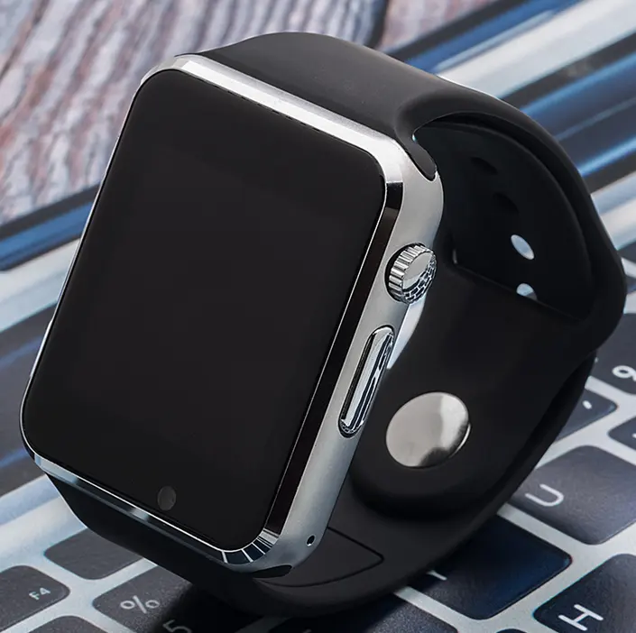 Grosir kualitas tinggi warna-warni kamera kartu SD BT ponsel A1 jam tangan pintar dengan kartu Sim untuk Android IOS ponsel