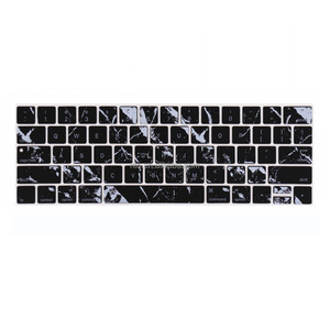 适用于Mac book Pro Touch Bar的硅胶键盘盖，适用于Macbook Pro的大理石键盘盖 - Product Image 2