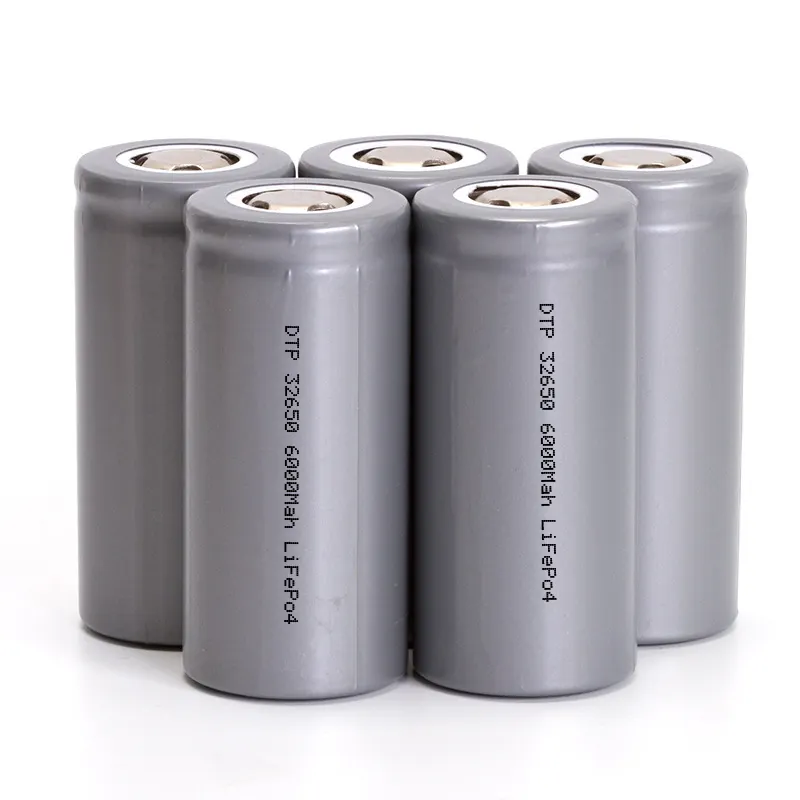 32700 lifepo4 cilindro Recarregável bateria de íon li 3.7v 6000mah 32650 bateria de lítio
