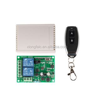 433 Mhz Telecomando Universale Senza Fili Interruttore di Controllo AC 250V 110V 220V 2CH Relè Modulo Ricevitore e RF 433 Mhz Telecomandi - Product Image 1