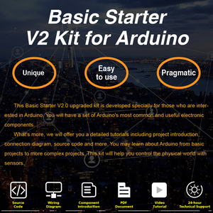Keyes tudio Basic Starter V2 Kit für Arduino (ohne Platine) Education Stem Kit Electronic Component Kit - Product Image 6
