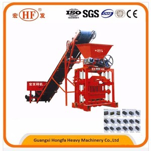 QTJ4-35B pequeña máquina de bloques de cemento/máquina de bloques de construcción de baja entrada/línea de producción fácil para hacer bloques de cemento - Product Image 2