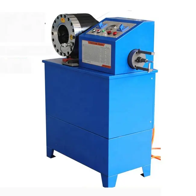 170mm opening air suspension hydraulic hose crimp machine