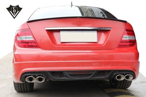 Için WD vücut kitleri w204 mercedes benz C sınıfı gövde kiti w204 4 kapılar gövde kiti - Product Image 3