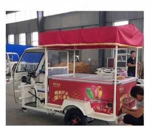 電気三輪車アイスクリーム新鮮な牛乳と冷たい飲み物/新鮮な配達コールドチェーン冷蔵電気三輪車