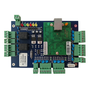 Sistema de control de acceso WG DE SEGURIDAD TCP IP basado en la web de 4 puertas de entrada Wiegand Keycard - Product Image 3